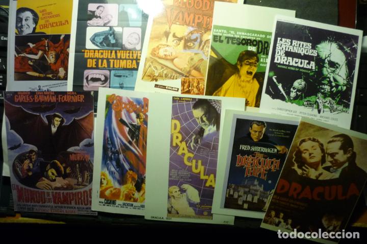 Kino: lote reproducc,dracula -papel y foto espa&ntilde;oles y extranjeros