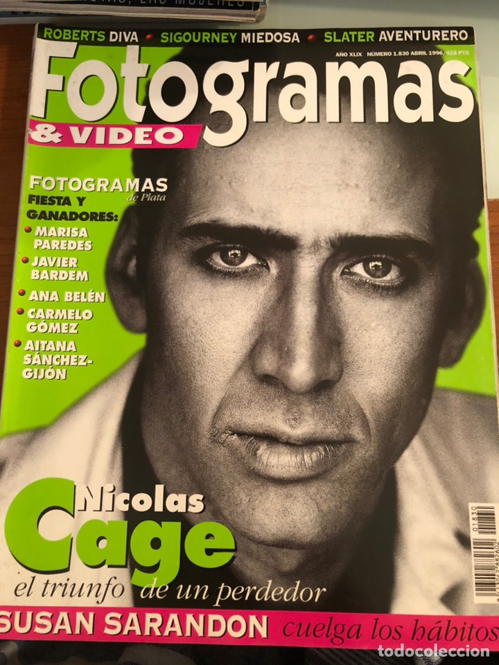 Kino: FOTOGRAMAS n&uacute;m 1830. Abril 1996. Suplemento incluido