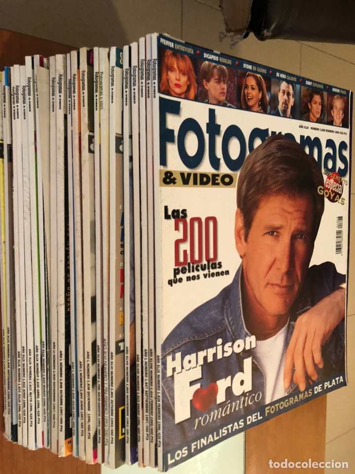 Kino: Lote de 20 FOTOGRAMAS a&ntilde;os 1993-1997. Completas, suplementos incluidos. Mirar fotos!