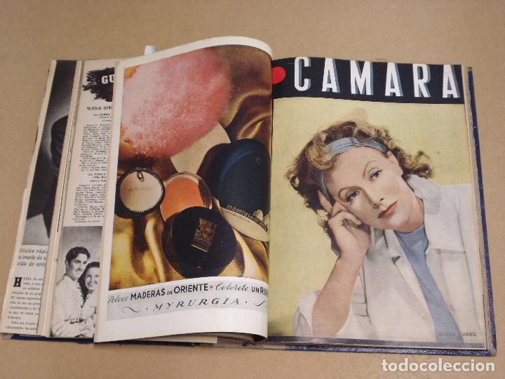 CAMARA REVISTA ESPAÑOLA TOMO ENCUADERNADO DE AGOSTO A DICIEMBRE DE 1944 Nº 38 A 47 (Cine - Revistas - Cámara)