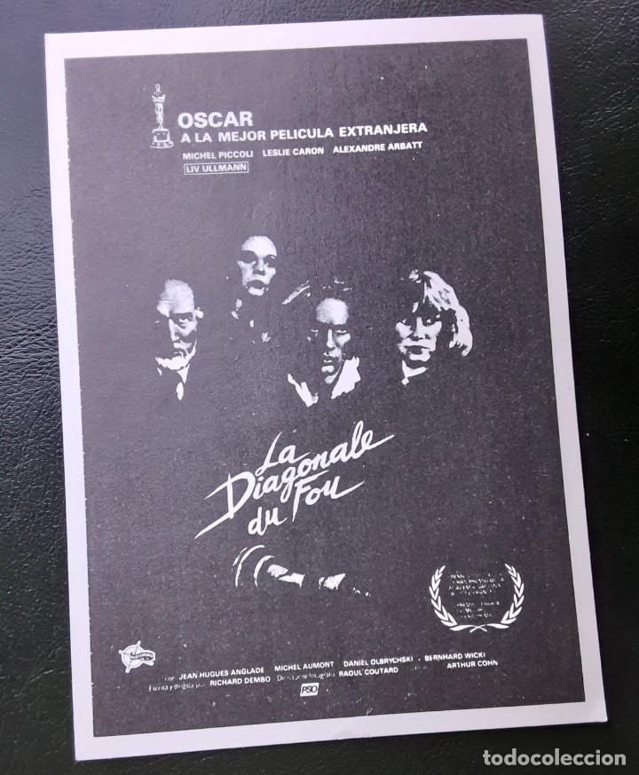 Kino: LA DIAGONALE DU FOU, MICHEL PICCOLI, OSCAR 1984, IMPRESO EN LOS A&Ntilde;OS 80