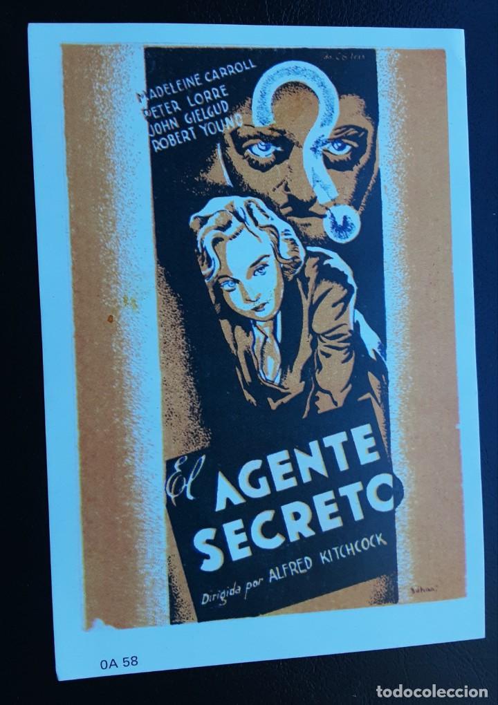 Cine: AGENTE SECRETO, ALFRED HITCHCOCK, IMPRESO EN LOS A&Ntilde;OS 80