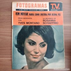 Cine: FOTOGRAMAS: NUMERO 848 - 15 ENERO 1965 / ROSANNA SCHIAFFINO - KIM NOVAK - YVES MONTAND