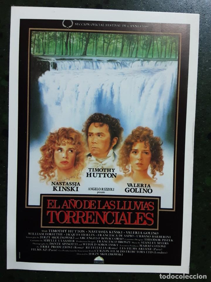 Kino: EL A&Ntilde;O DE LAS LLUVIAS TORRENCIALES,NATASSJA KINSKI, IMPRESO EN LOS A&Ntilde;OS 80