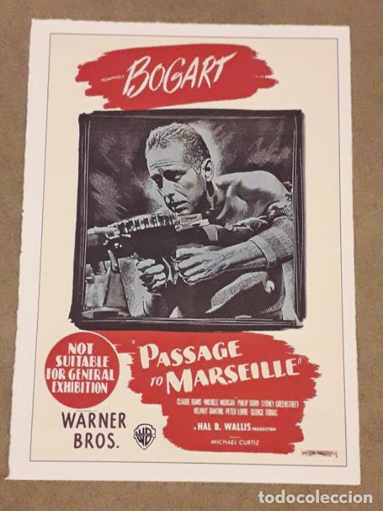 Cine: FICHA CINE BELICO, PASSAGE TO MARSEILLE (PASAJE PARA MARSELLA) 1944. HUMPHREY BOGART