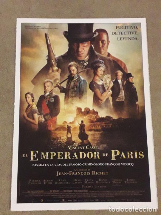 Kino: FICHA PELICULA EL EMPERADOR DE PARIS (2018) VINCENT CASSEL, PATRICK CHESNAIS, AUGUST DIEHL