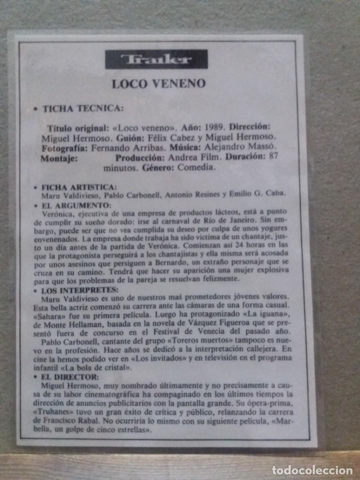 Cine: Loco veneno - Foto 2