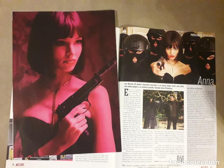 Kino: ACRTIZ SASHA LUSS (ANNA 2019) 2 HOJAS DE REVISTA
