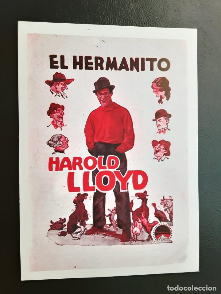 Kino: EL HERMANITO, HAROLD LLOYD, IMPRESO EN LOS A&Ntilde;OS 80