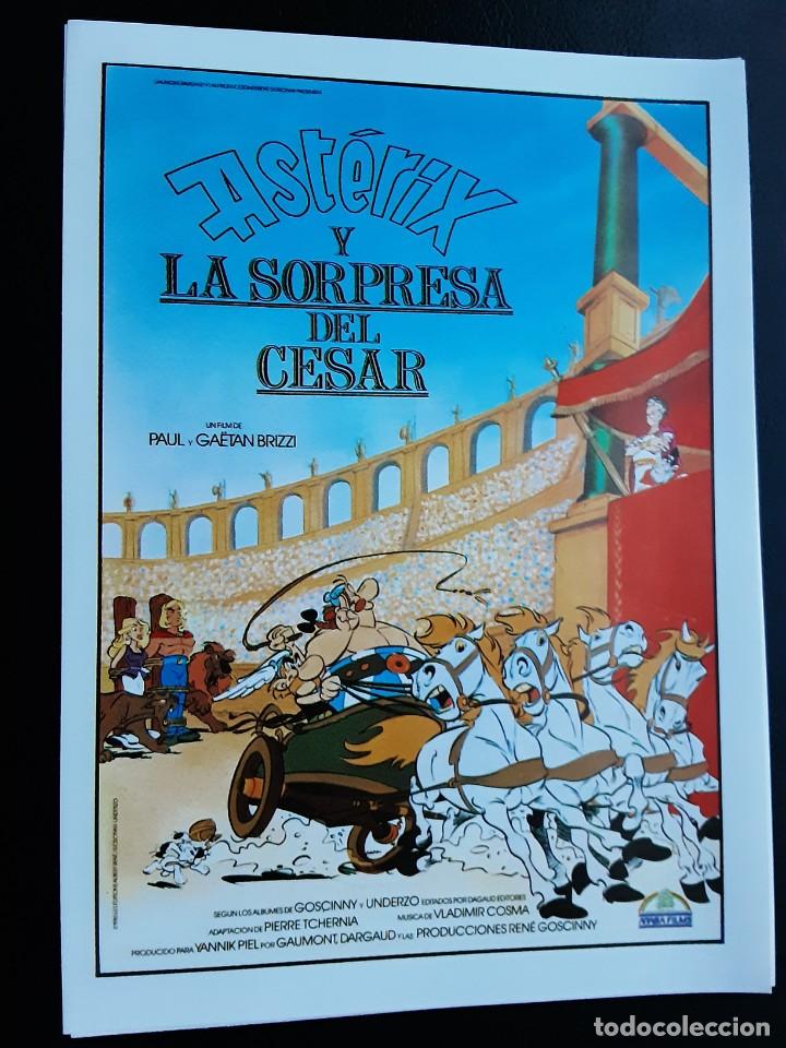 Kino: ASTERIX Y LA SORPRESA DEL C&Eacute;SAR, IMPRESO EN LOS A&Ntilde;OS 80