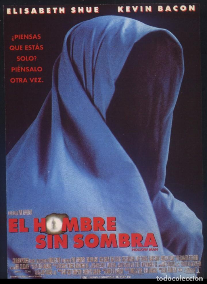 Kino: Q-09338- EL HOMBRE SIN SOMBRA (Hollow Man) (FICHA T&Eacute;CNICA) Kevin Bacon - Elisabeth Shue
