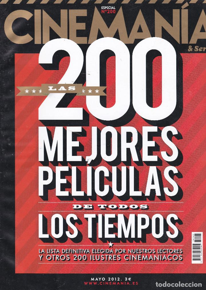 Cine: REVISTA CINEMANIA MAYO 2012: LAS 200 MEJORES PELICULAS DE TODOS LOS TIEMPOS - Foto 1 - 245933320