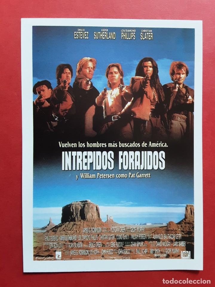 Kino: INTREPIDOS FORAJIDOS, EMILIANO EST&Eacute;VEZ, IMPRESO EN LOS A&Ntilde;OS 80