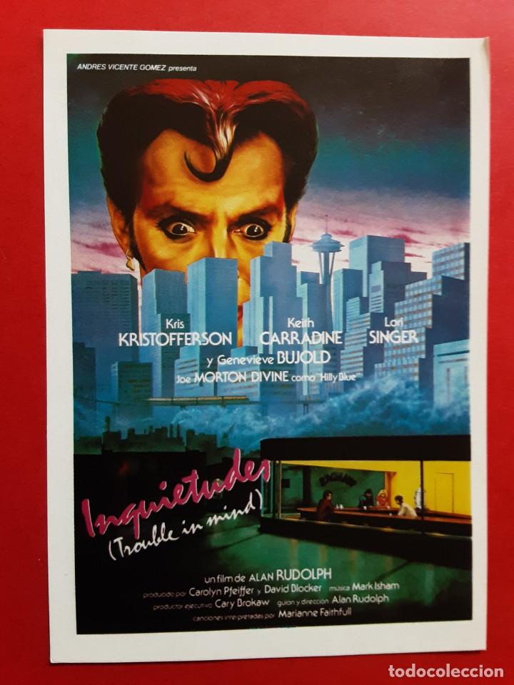 Kino: INQUIETUDES, KRIS KRISTOFFERSON, IMPRESO EN LOS A&Ntilde;OS 80
