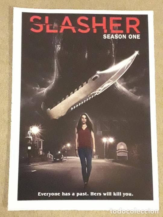 Kino: FICHA SERIE TV SLASHER (Katie McGrath) TEMPORADA 1 EN EL REVERSO TEXTO Y FICHA TECNICA