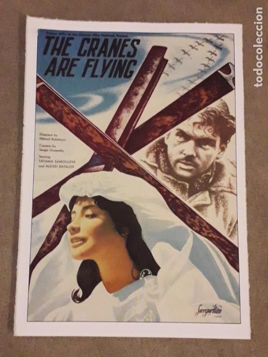 Kino: FICHA CINE BELICO THE CRANES ARE FLYING (CUANDO PASAN LAS CIGUE&Ntilde;AS) LETYAT ZHURAVLI 1957