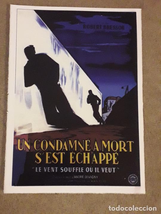 Kino: FICHA CINE BELICO. UN CONDAMNE A MORT S'EST ECHAPPE (UN CONDENADO A MUERTE SE HA ESCAPADO. 1956