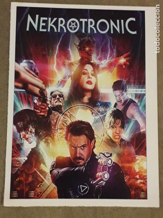 Kino: FICHA PELICULA NEKROTRONIC, 2018. Ben O'Toole, Monica Bellucci, Caroline Ford, Tess Haubrich