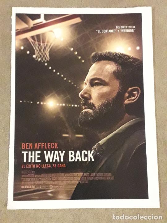 Kino: FICHA PELICULA THE WAY BACK, 2020. BEN AFFLECK