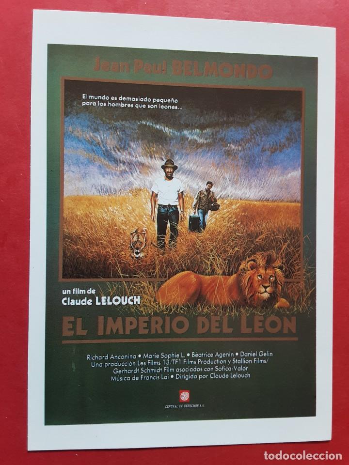 Kino: EL IMPERIO DEL LE&Oacute;N, JEAN PAUL BELMOMDO, IMPRESO EN LOS A&Ntilde;OS 80