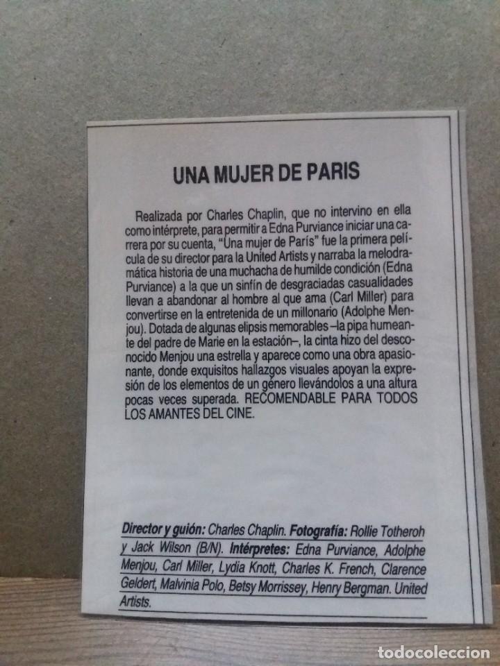 Cine: Una mujer de Paris - Foto 2