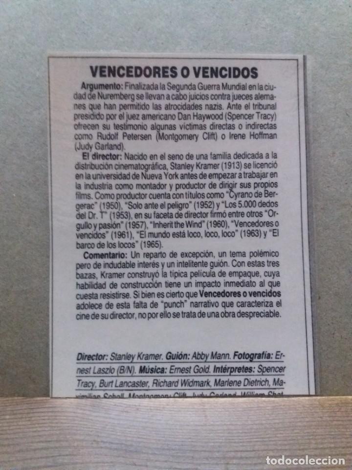 Cine: Vencedores o vencidos - Foto 2