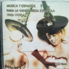 Cine: MÚSICA Y ESPACIOS PARA LA VANGUARDIA ESPAÑOLA 1900-1936. CD-ROM NUEVO, PRECINTADO. Lote 247654605