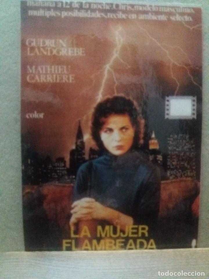 Cine: La mujer flambeada - Foto 1