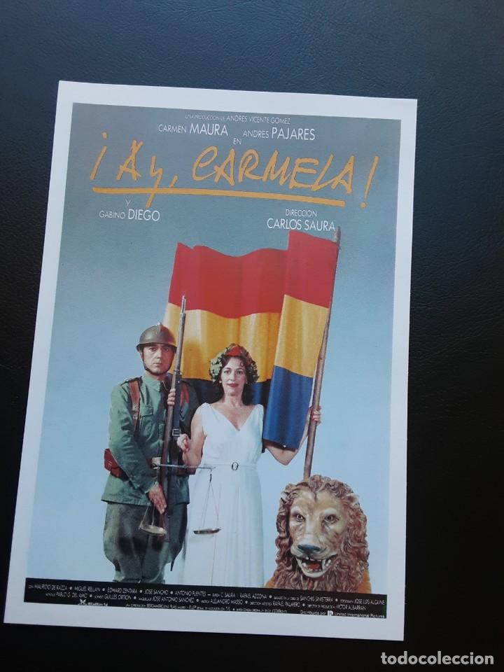 Kino: AY, CARMELA!, CARMEN MAURA, IMPRESO EN LOS A&Ntilde;OS 80