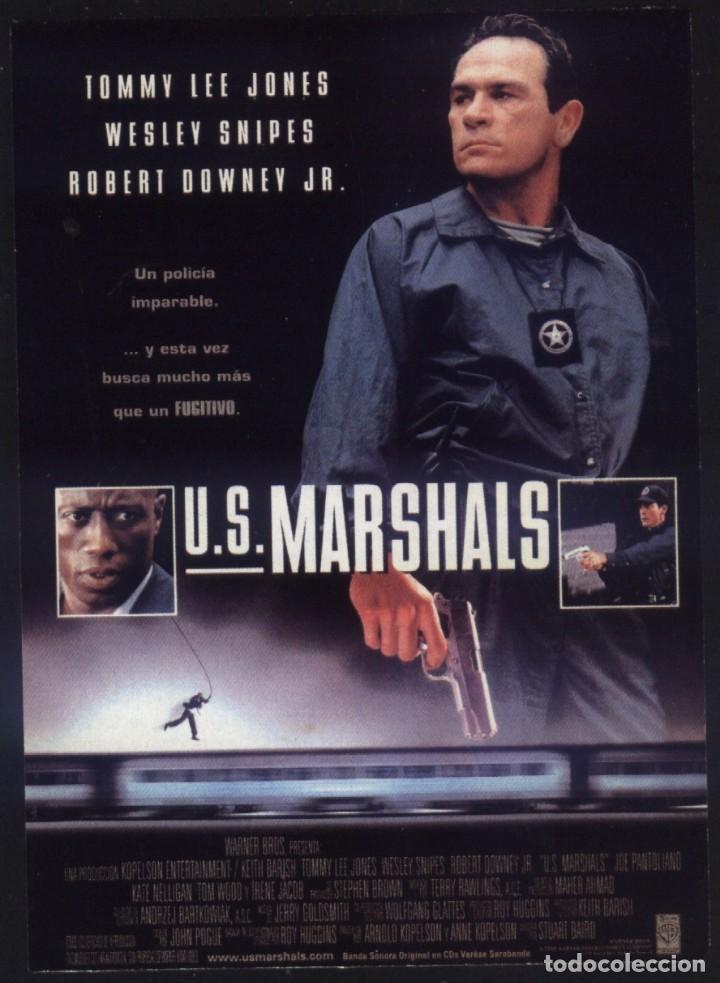 Kino: Q-09363- U.S. Marshals (FICHA T&Eacute;CNICA) Tommy Lee Jones - Wesley Snipes - Robert Downey Jr.