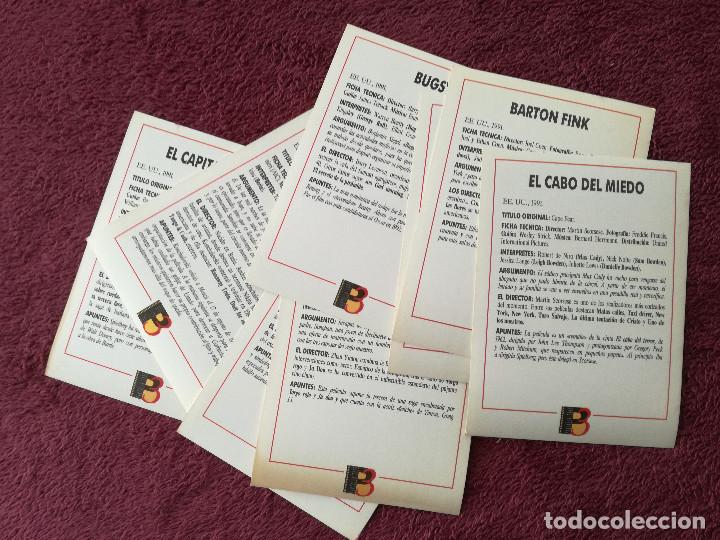 Cine: HOOK BARTON FINK BUGSY EL CABO DEL MIEDO LA LINTERNA ROJA EL CIRCULO DEL PODER - Foto 2