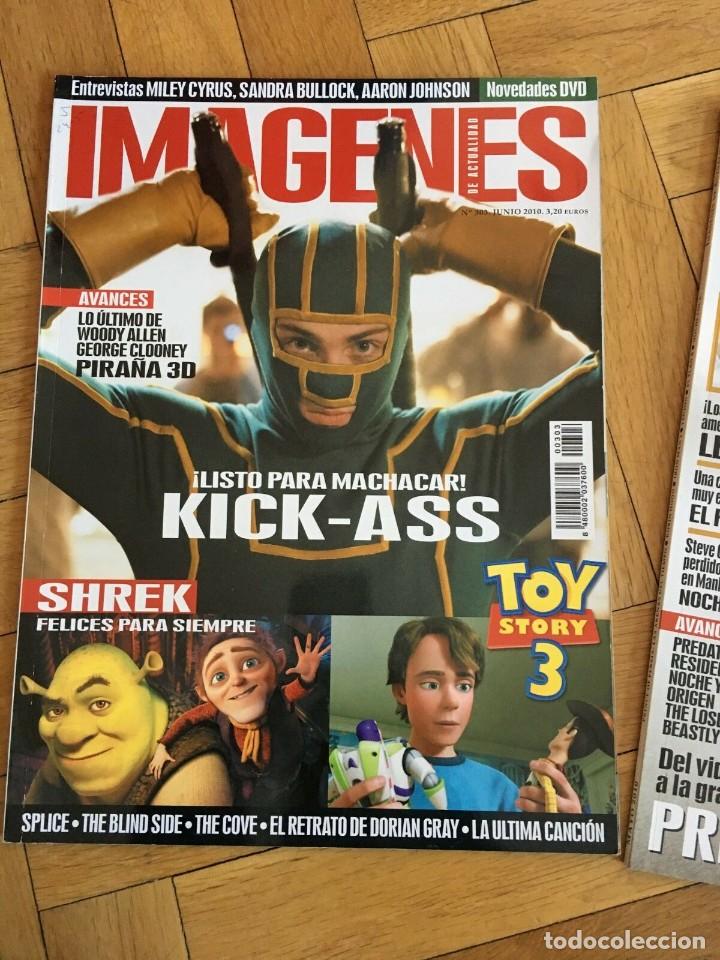 Cine: REVISTA CINE IMAGENES # 303 KICK-ASS TOY STORY 3 SHRECK. Lote 249458240