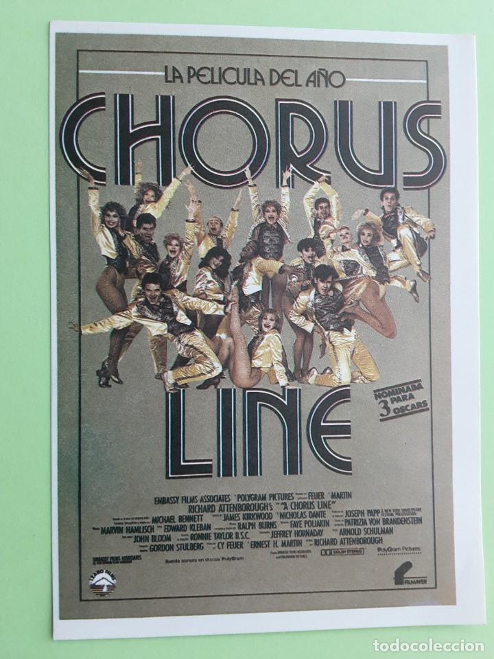 Kino: CHORUS LINE, IMPRESO EN LOS A&Ntilde;OS 80