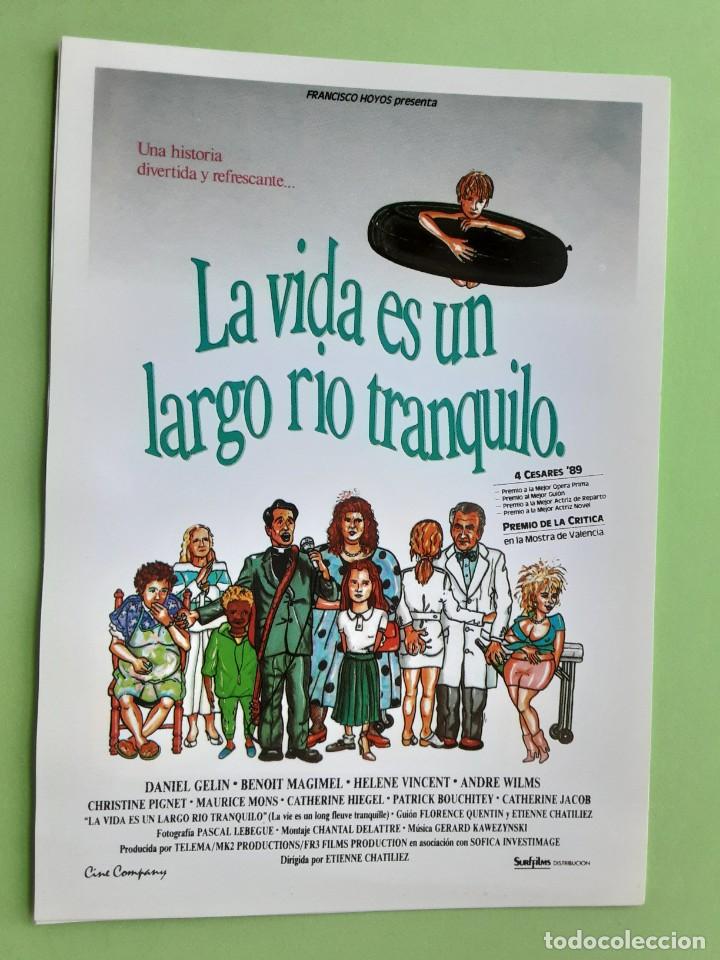 Kino: LA VIDA ES UN LARGO RIO TRANQUILO, DANEL GELIN, IMPRESO EN LOS A&Ntilde;OS 80