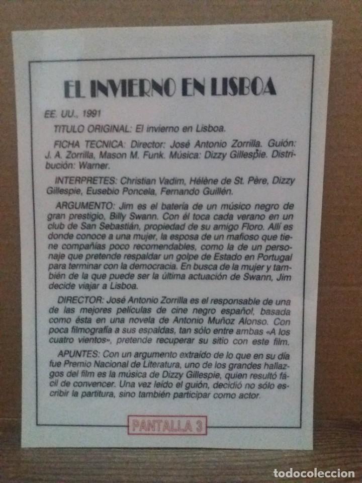 Cine: El invierno en Lisboa - Foto 2