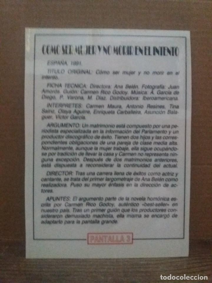 Cine: Como ser mujer y no morir en el intento - Foto 2