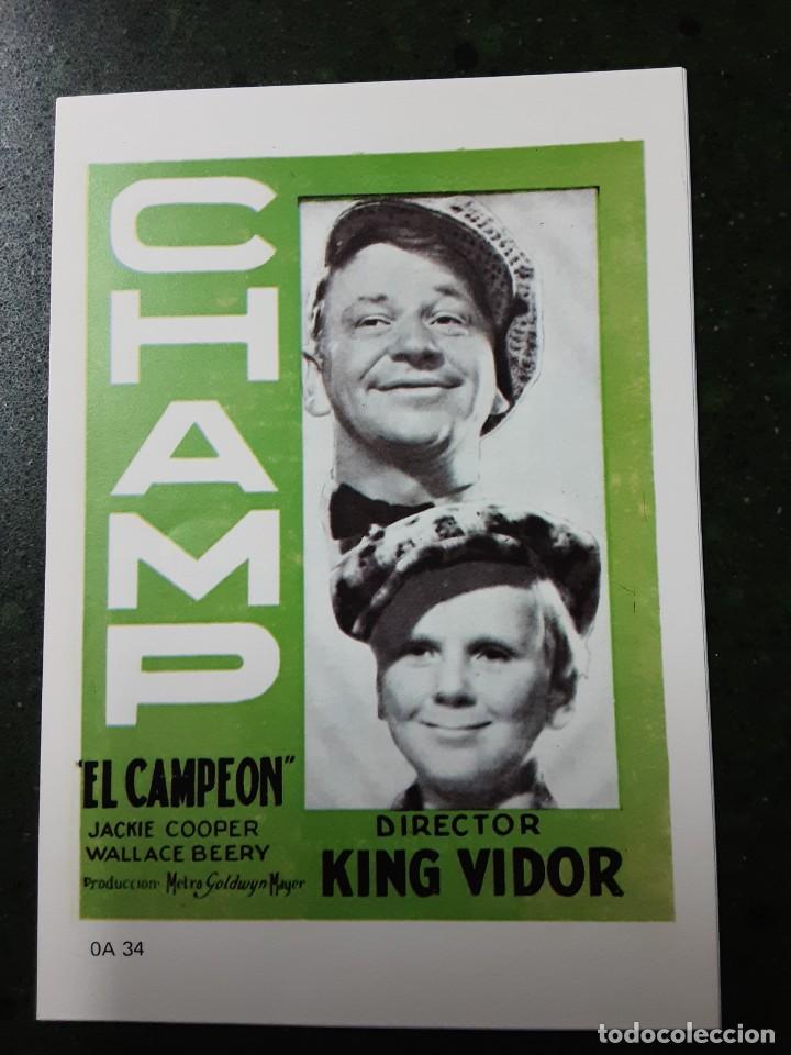 Kino: CHAMP, EL CAMPEON, WALLACE BEERY, JACKIE COOPER, IMPRESO EN LOS A&Ntilde;OS 80