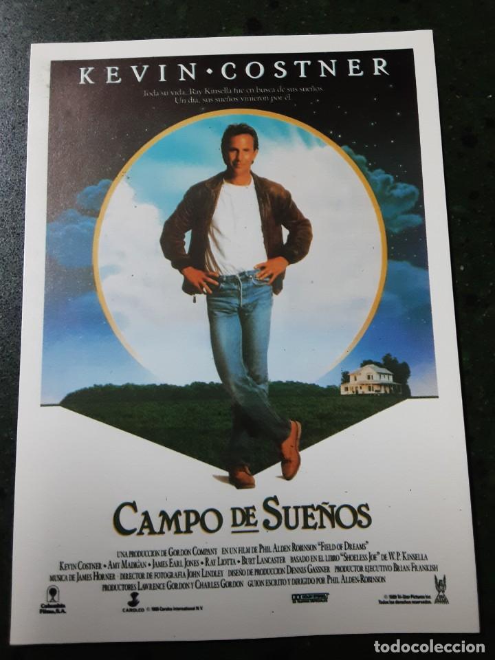 Kino: CAMPO DE SUE&Ntilde;OS, KEVIN COSTNER, IMPRESO EN LOS A&Ntilde;OS 80