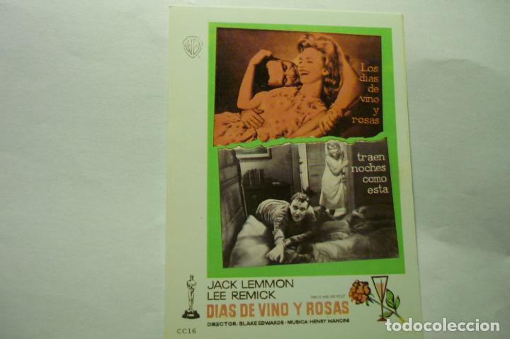 Kino: folleto moderno reproduccion dias de vino y rosas-jack lemon