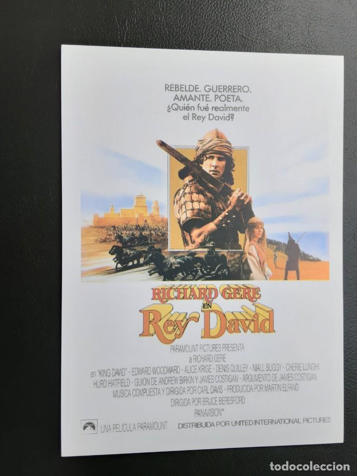 Kino: REY DAVID, RICHARD GERE, IMPRESO EN LOS A&Ntilde;OS 80