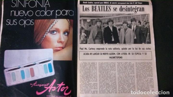 Cine: ONDAS 418-1970-SARA MONTIEL-BEATLES-DALÍ-CARMEN SEVILLA-FERIA DE SEVILLA-RAPHAEL-SERRAT - Foto 3 - 252971275