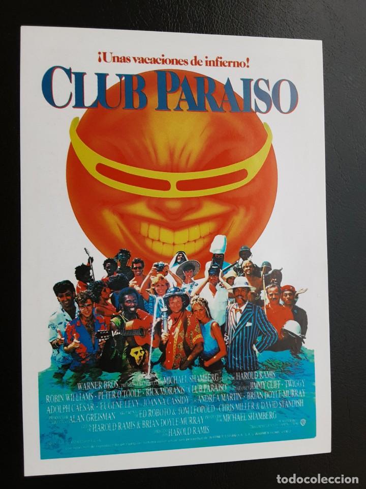 Kino: CLUB PARADISO ROBIN WILLIAMS IMPRESO EN LOS A&Ntilde;OS 80