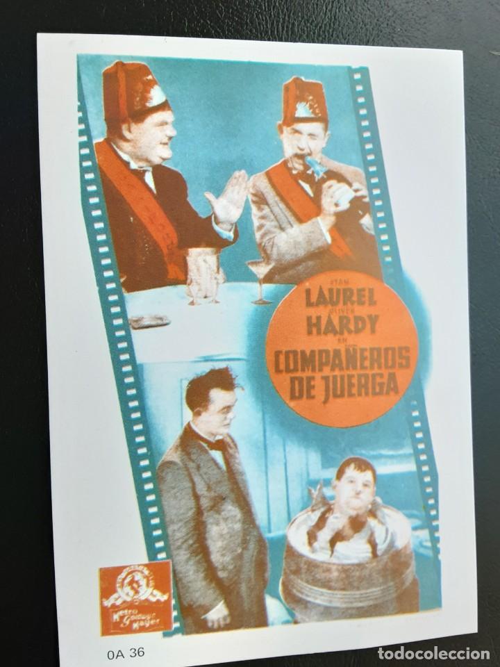 Kino: COMPA&Ntilde;EROS DE JUERGA LAUREL Y HARDY IMPRESO EN LOS A&Ntilde;OS 80