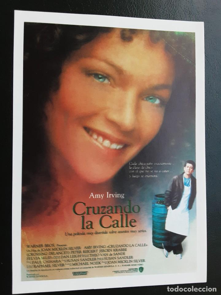 Kino: CRUZANDO LA CALLE AMY IRVING IMPRESO EN LOS A&Ntilde;OS 80