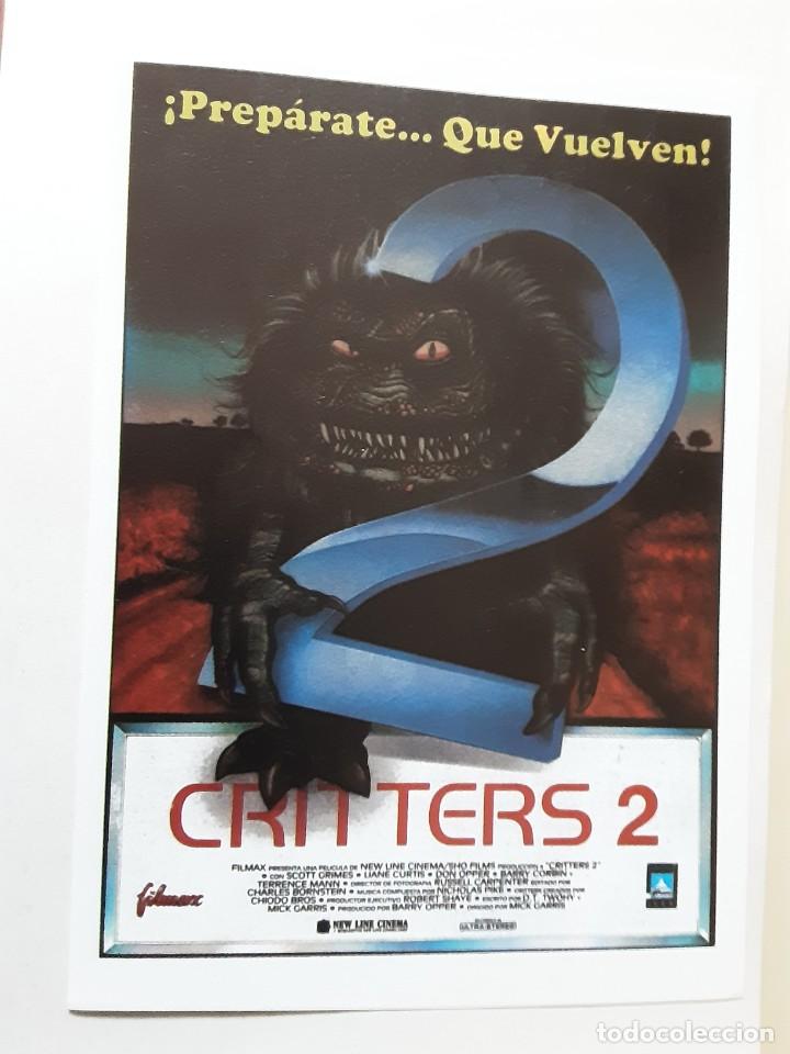 Kino: CRITTERS 2 IMPRESO EN LOS A&Ntilde;OS 80