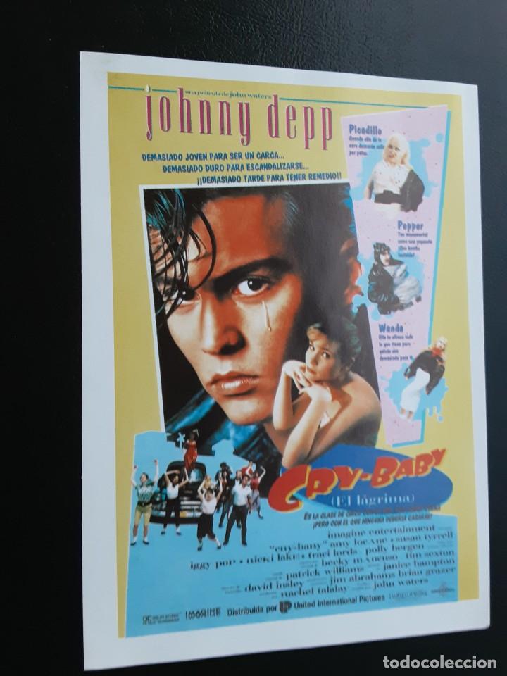 Kino: CRY-BABY JOHNNY DEPP MPRESO EN LOS A&Ntilde;OS 80