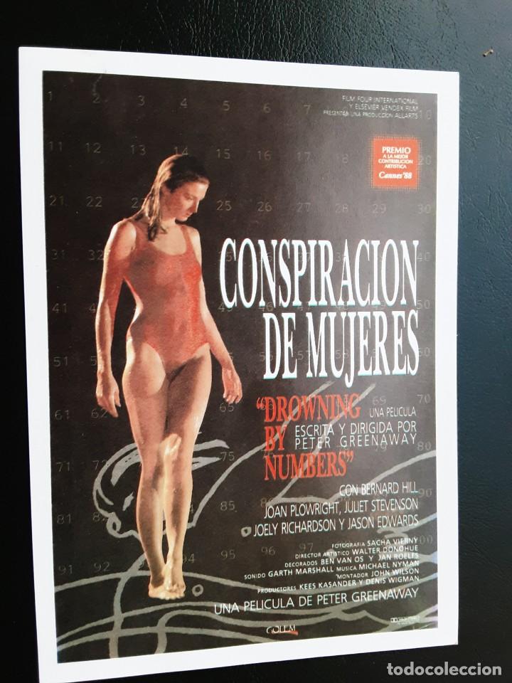 Kino: CONSPIRACI&Oacute;N DE MUJERES DROWNING BY NUMBERS PETER GREENAWAY IMPRESO EN LOS A&Ntilde;OS 80