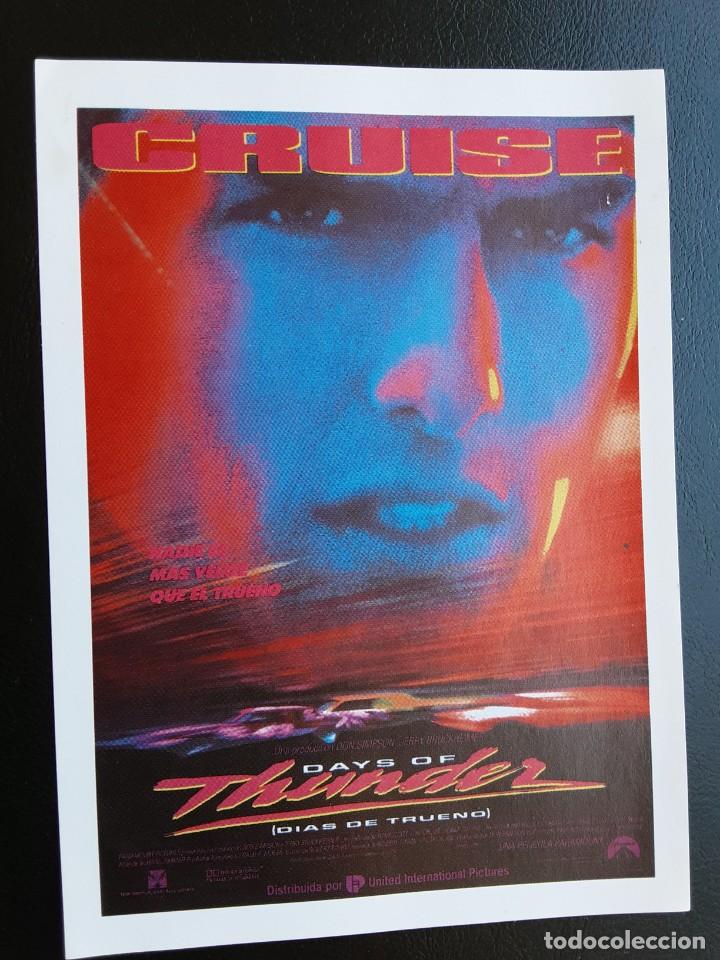 Kino: DIAS DE TRUENO TOM CRUISE IMPRESO EN LOS A&Ntilde;OS 80