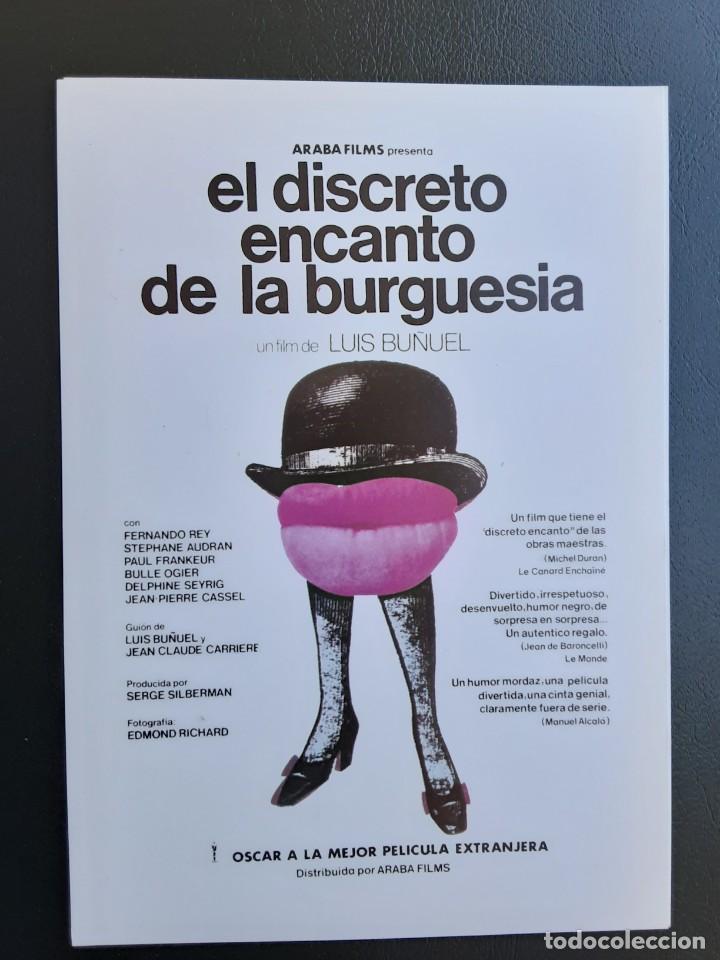 Kino: EL DISCRETO ENCANTO DE LA BURGUES&Iacute;A LUIS BU&Ntilde;UEL IMPRESO EN LOS A&Ntilde;OS 80