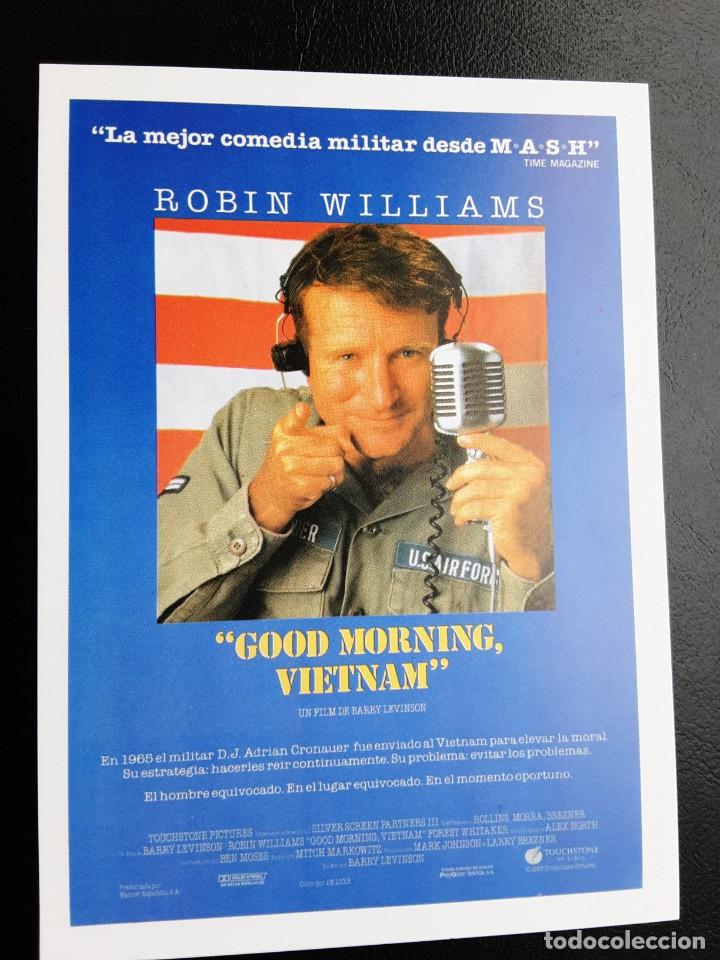 Kino: GOOD MORNING VIETNAM ROBIN WILLIAMS IMPRESO EN LOS A&Ntilde;OS 80